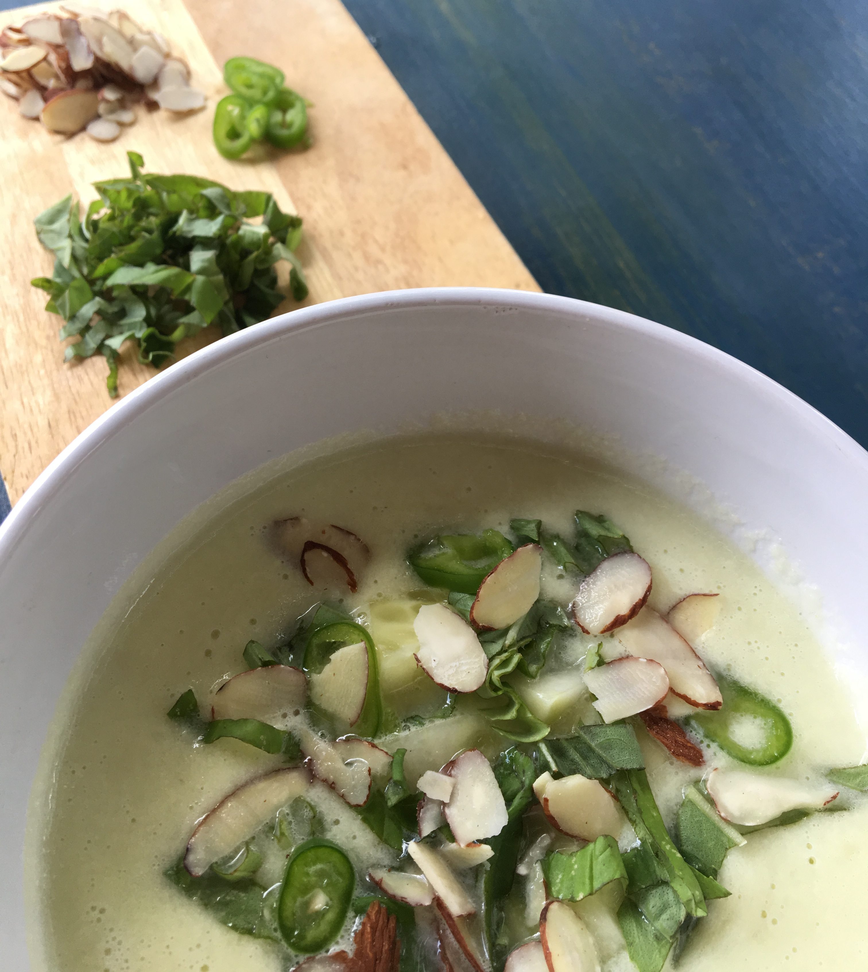 Move Well DC - Cucumber Kohlrabi Gazpacho